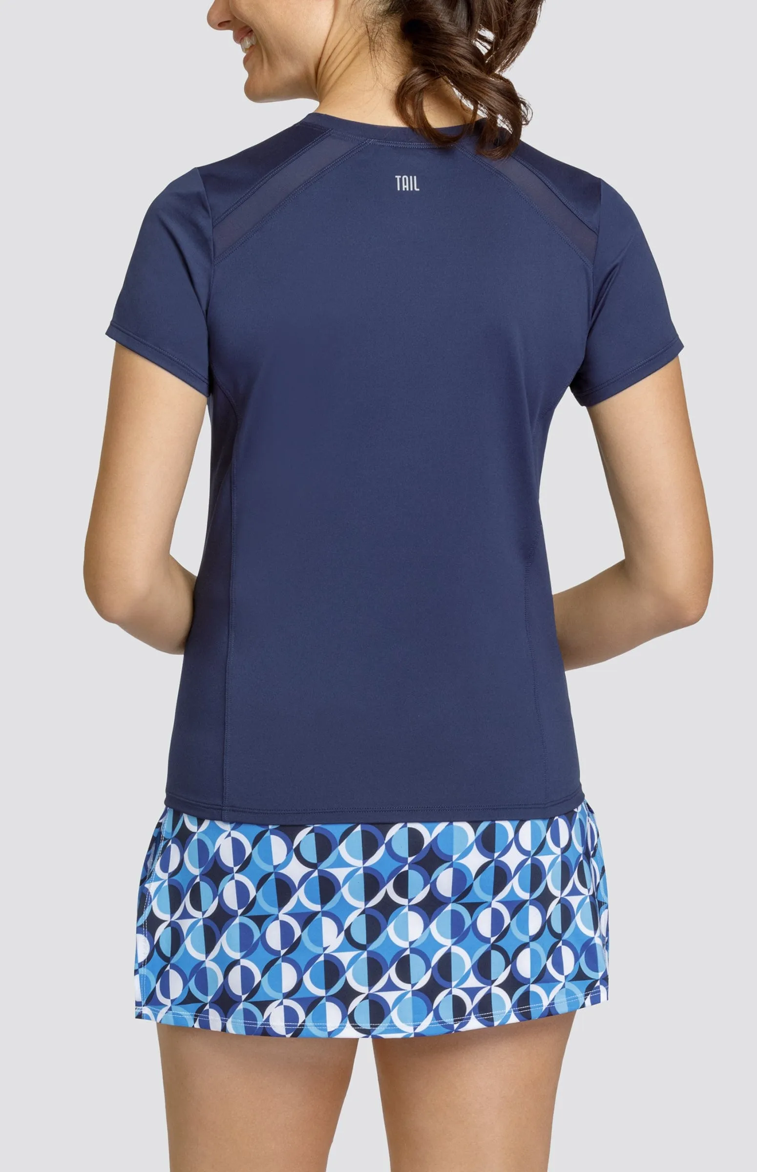 Women Tail Activewear Lorenia Top - Navy Blue
