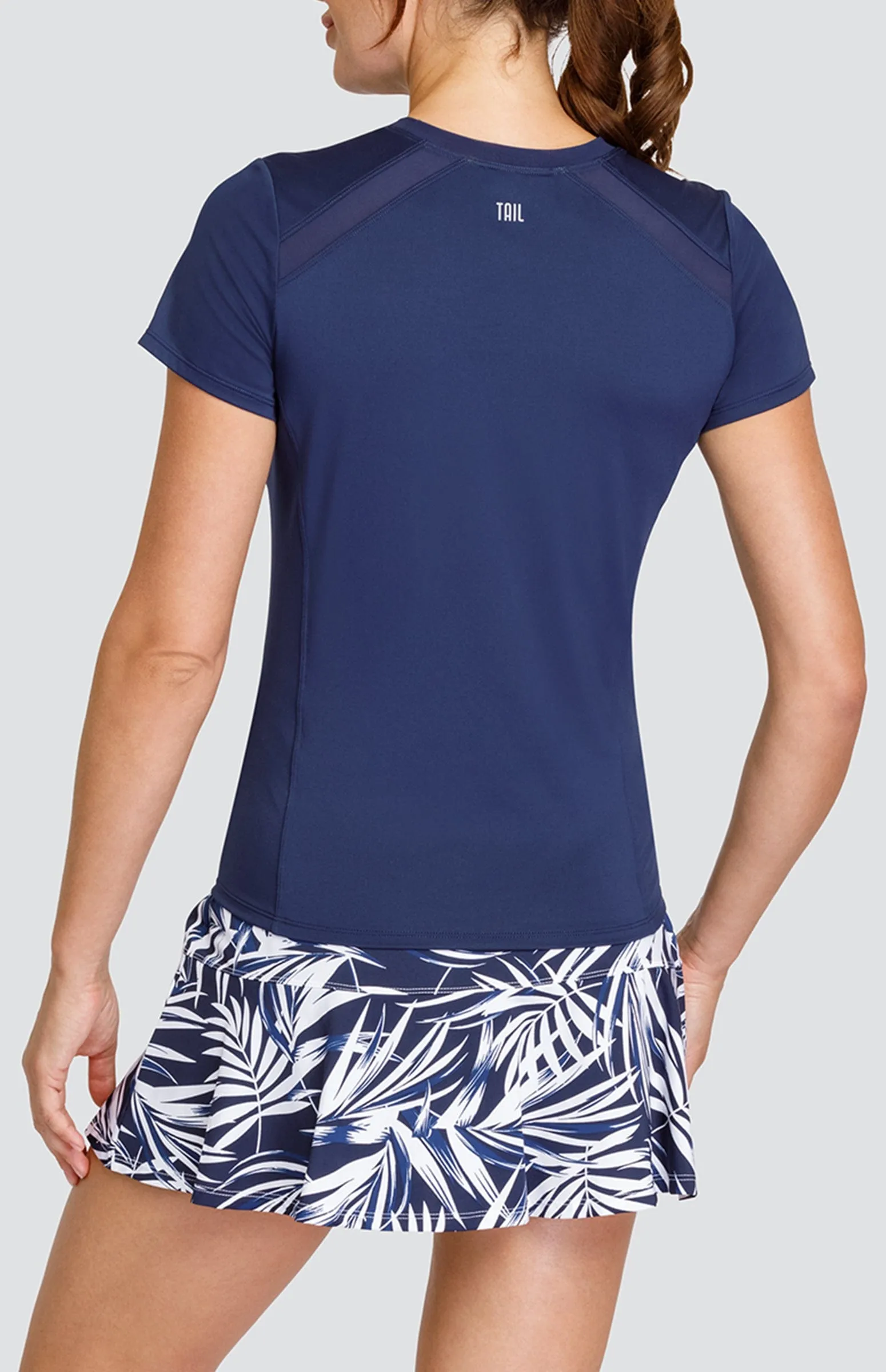 Women Tail Activewear Lorenia Top - Navy Blue