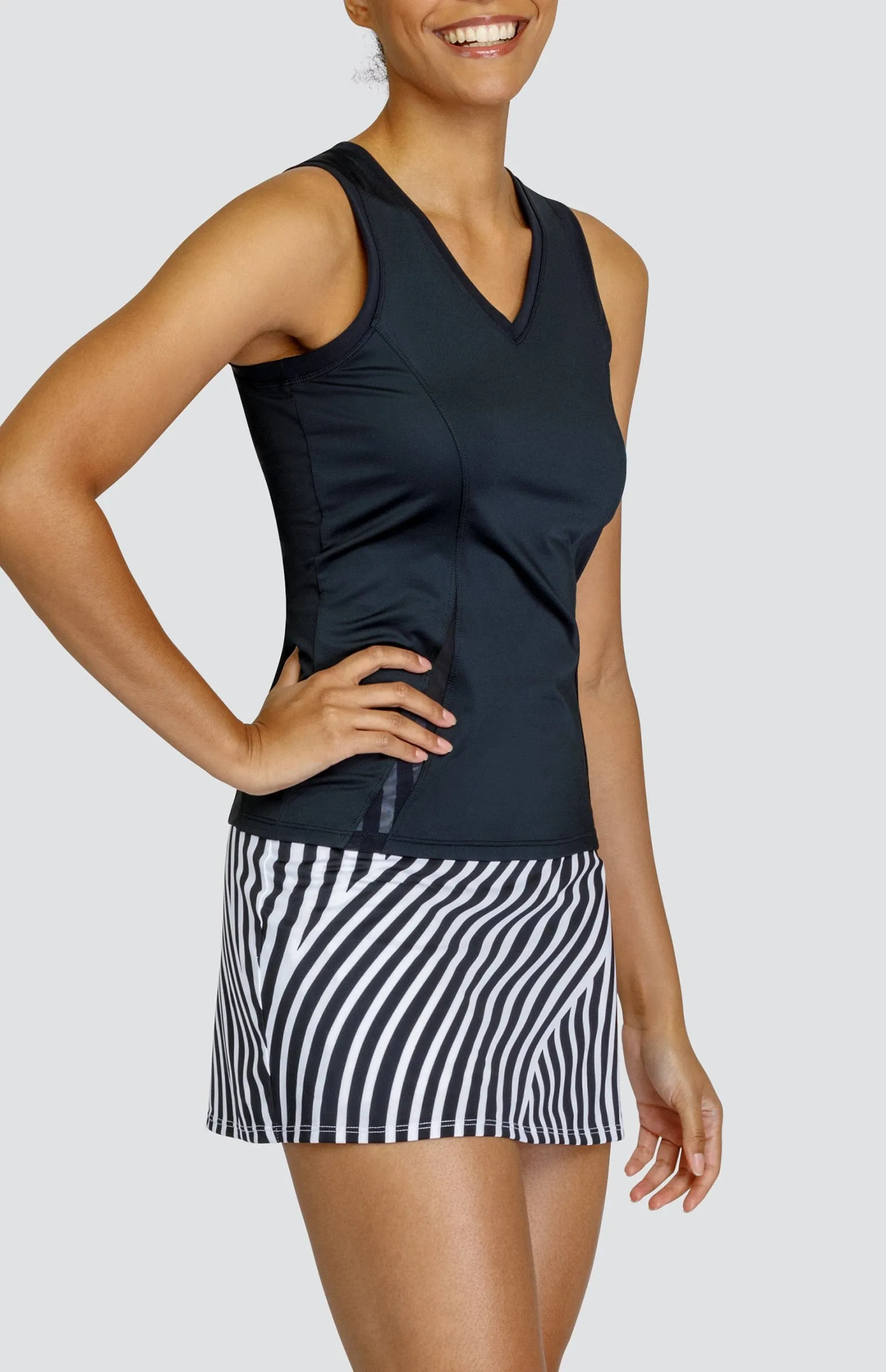 Women Tail Activewear Luella Tank - Onyx Black