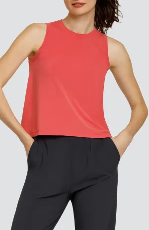 Women Tail Activewear Machli Tank - Cherry Rose