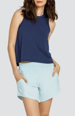Women Tail Activewear Machli Tank - Navy Blue