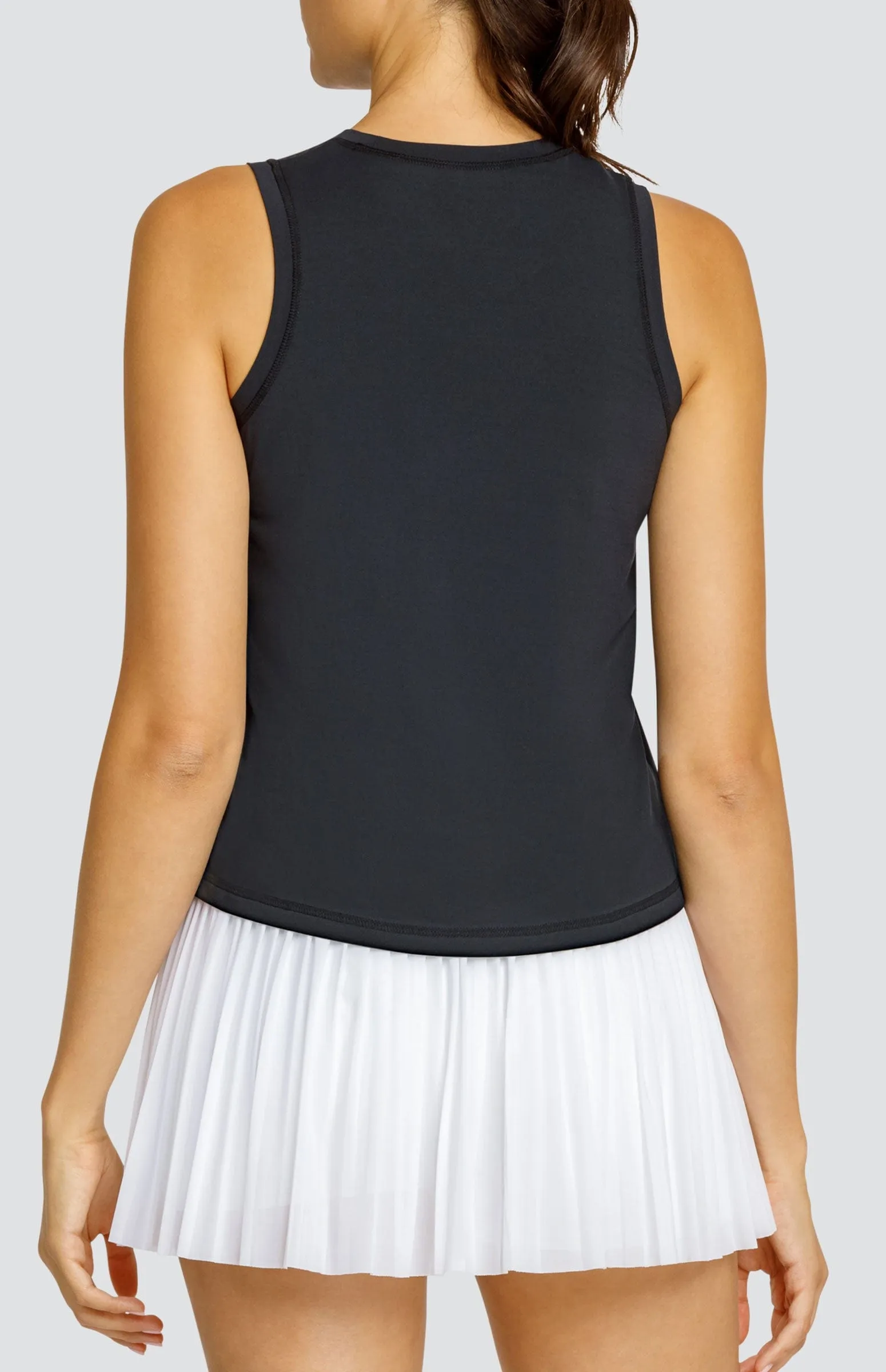 Women Tail Activewear Machli Tank - Onyx Black