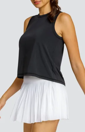 Women Tail Activewear Machli Tank - Onyx Black