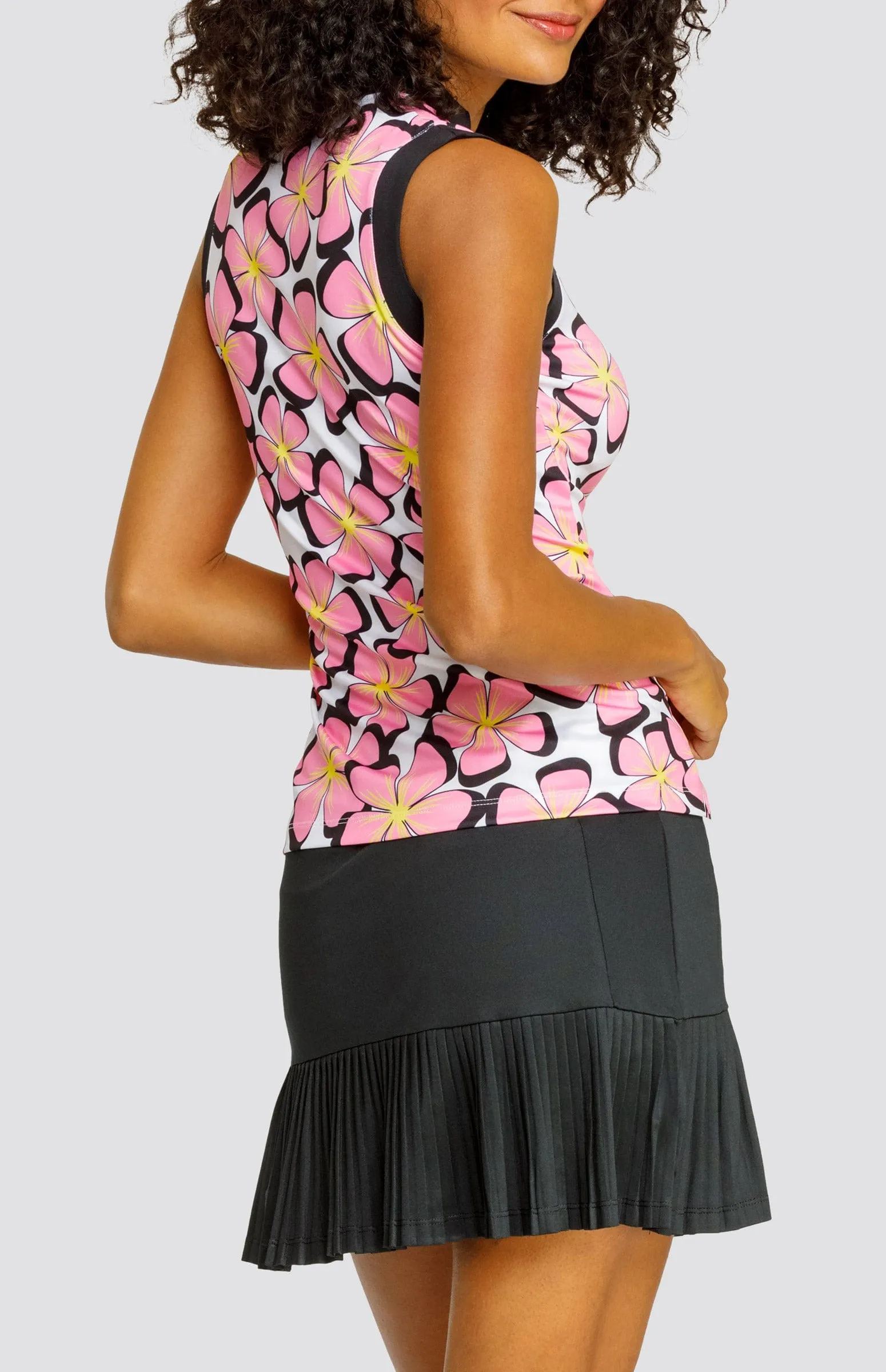 Women Tail Activewear Marin Top - Glimmer Petals