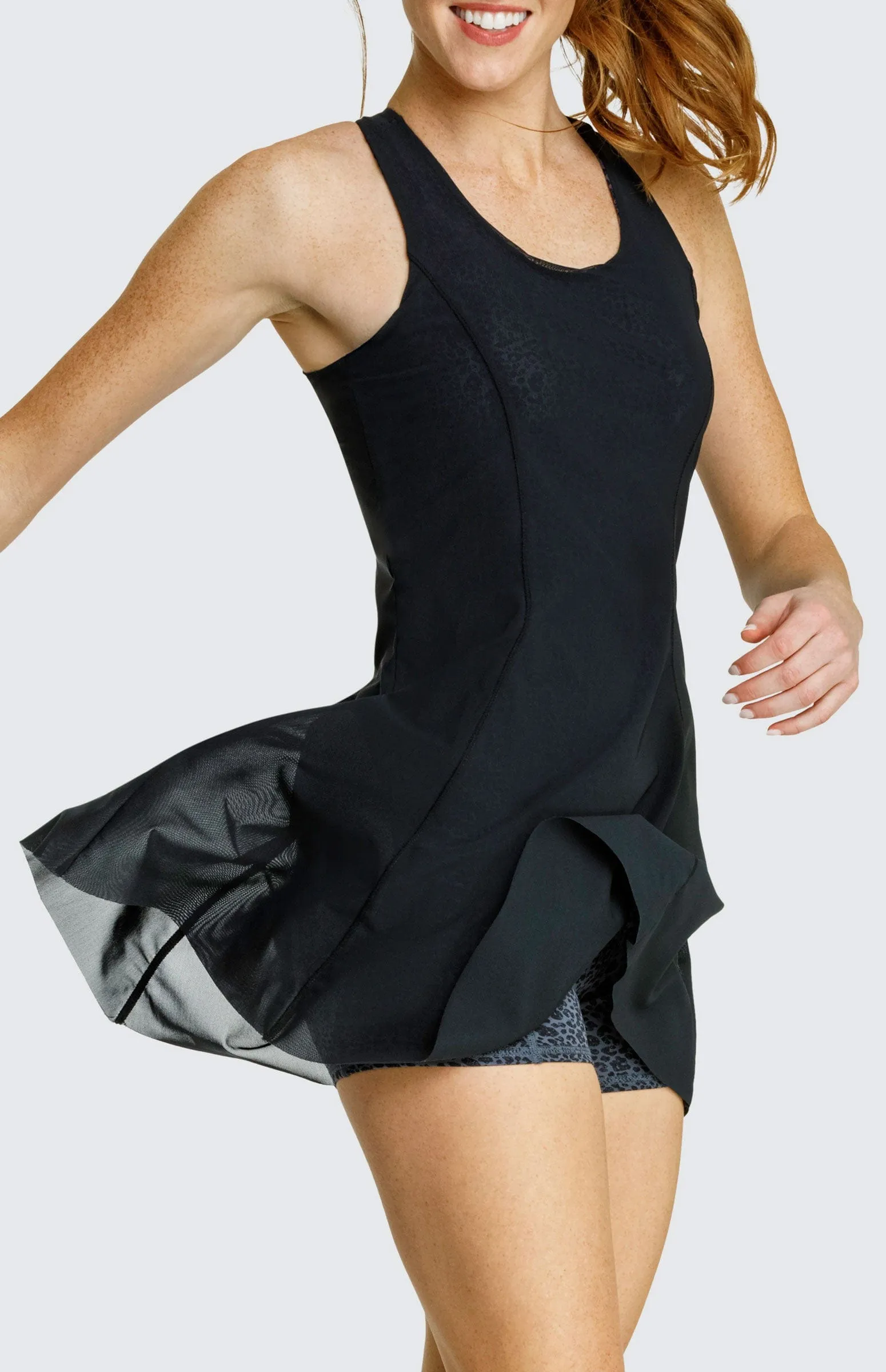 Women Tail Activewear Meghan 32" Dress - Java Leopard