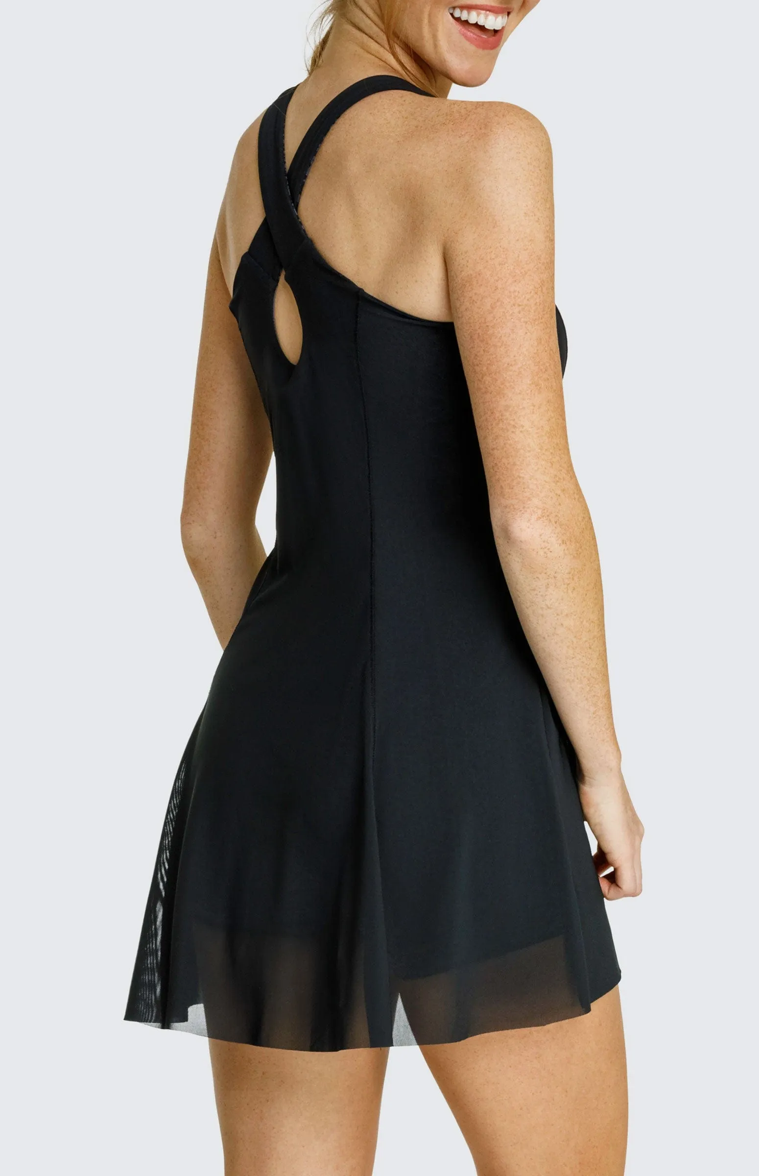 Women Tail Activewear Meghan 32" Dress - Java Leopard