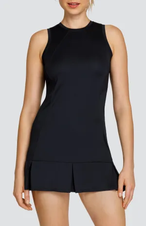 Women Tail Activewear Midtown 33" Dress - Onyx Black