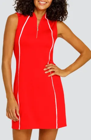 Women Tail Activewear Mika 36.5" Dress - Cardinal