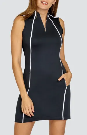 Women Tail Activewear Mika 36.5" Dress - Onyx Black