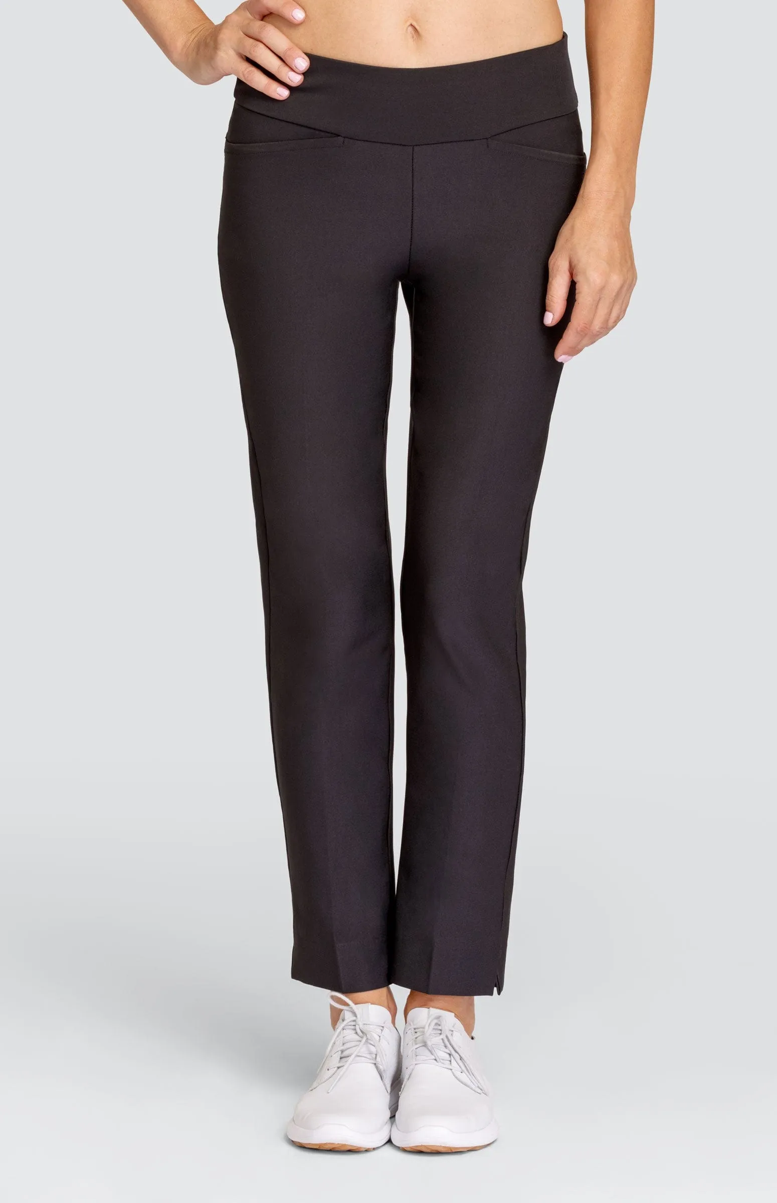 Women Tail Activewear Mulligan 28" Ankle Pant - Onyx Black - Extended Sizes