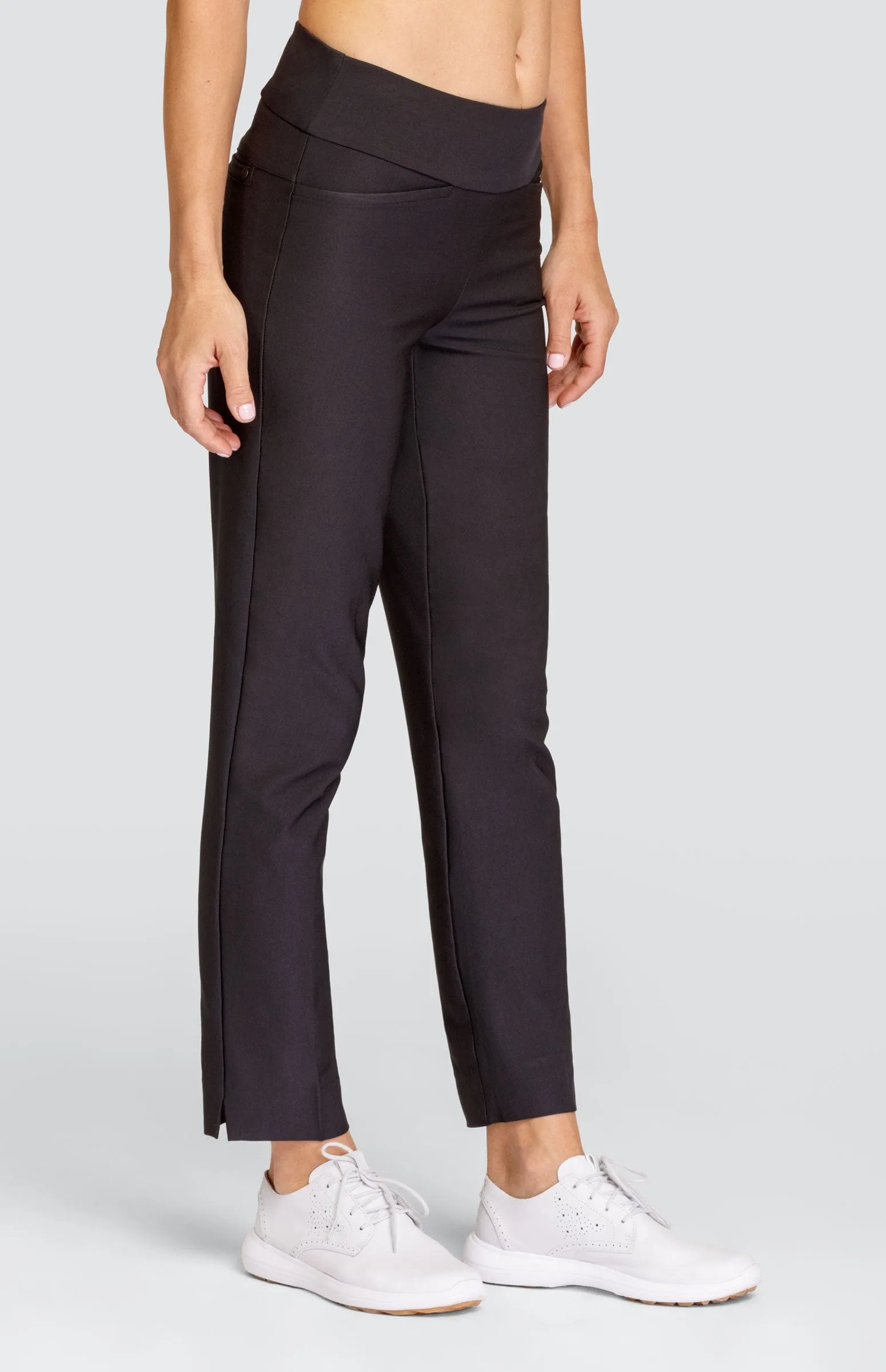 Women Tail Activewear Mulligan 28" Ankle Pant - Onyx Black - Extended Sizes