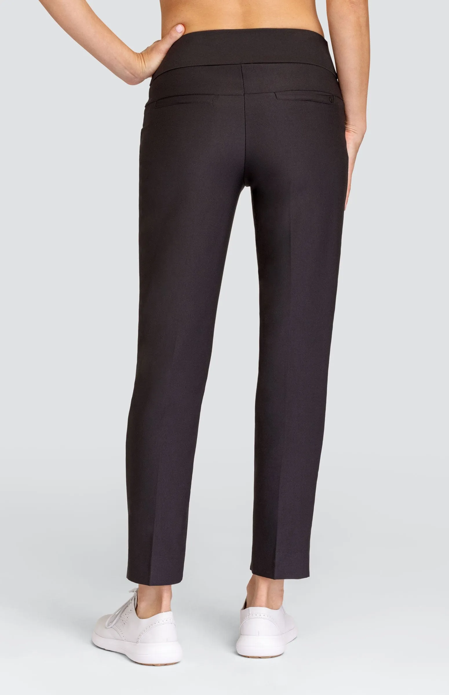 Women Tail Activewear Mulligan 28" Ankle Pant - Onyx Black - Extended Sizes