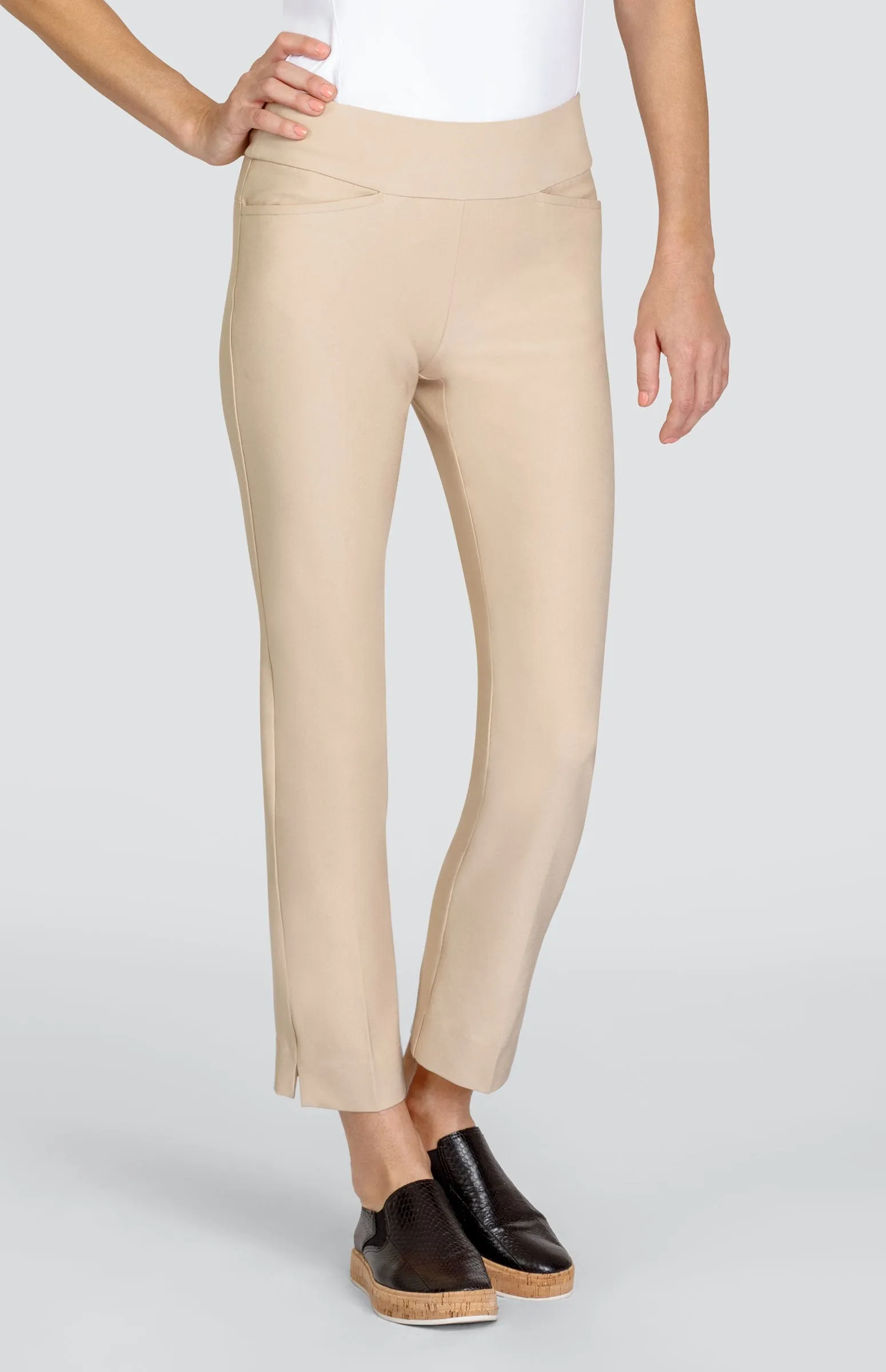 Women Tail Activewear Mulligan 28" Ankle Pant - Sand