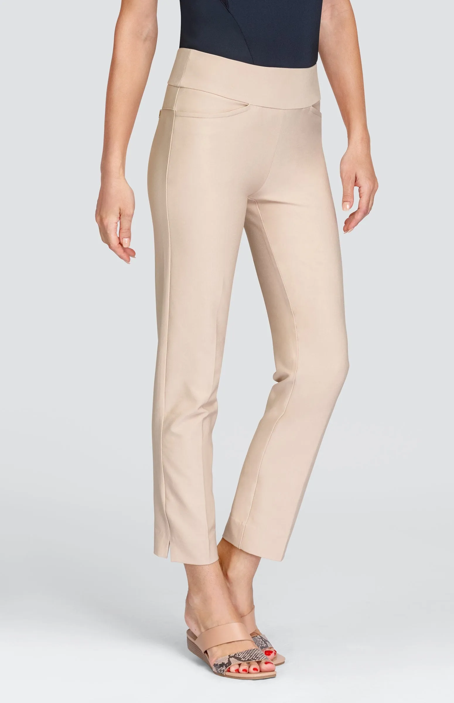 Women Tail Activewear Mulligan 28" Ankle Pant - Sand