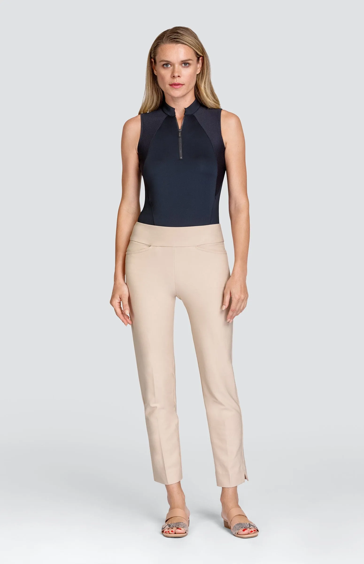 Women Tail Activewear Mulligan 28" Ankle Pant - Sand