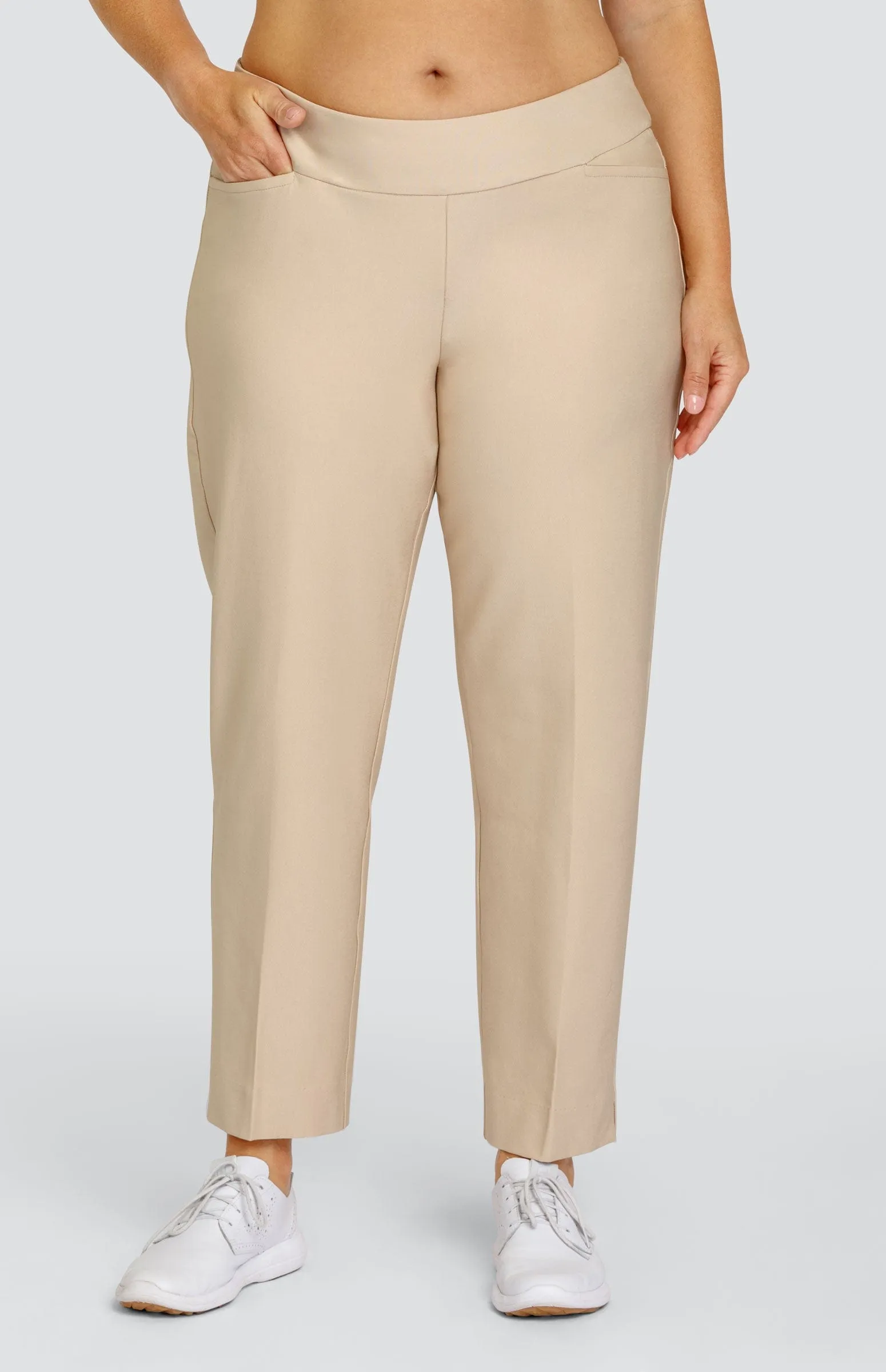 Women Tail Activewear Mulligan 28" Ankle Pant - Sand