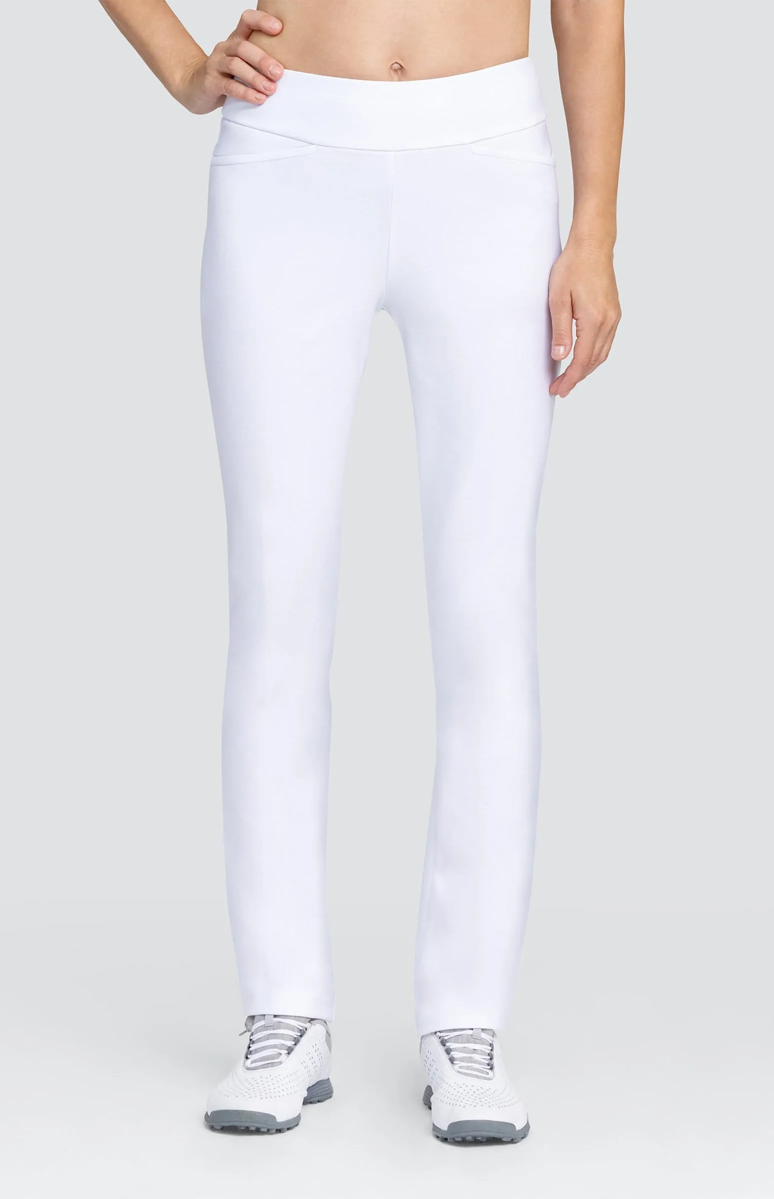 Women Tail Activewear Mulligan 31" Pant - Chalk White