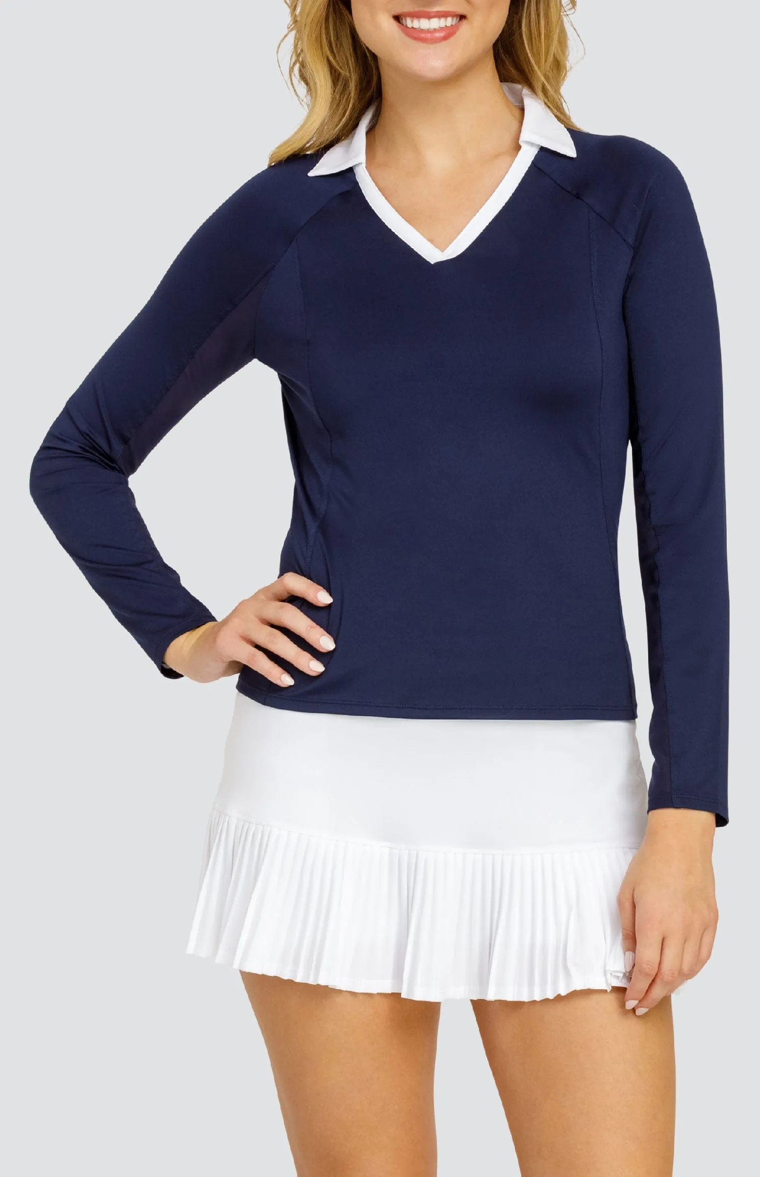 Women Tail Activewear Mystie Top - Navy Blue