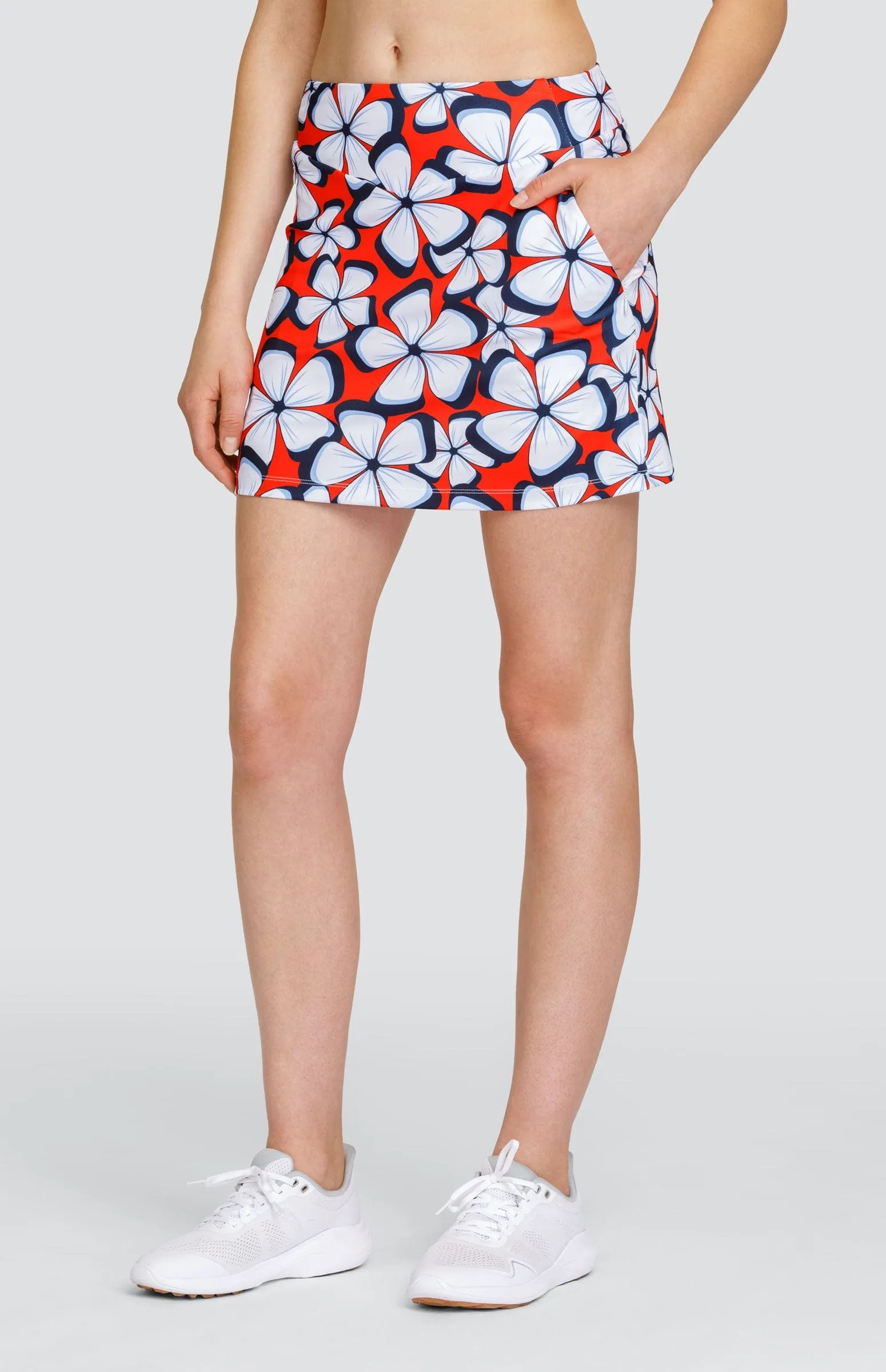 Women Tail Activewear Nadja 17" Skort - Domino Petals