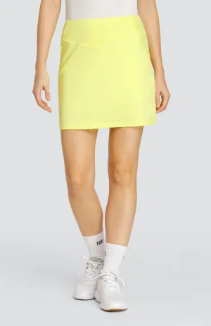 Women Tail Activewear Nadja 17" Skort - Sunny Lime