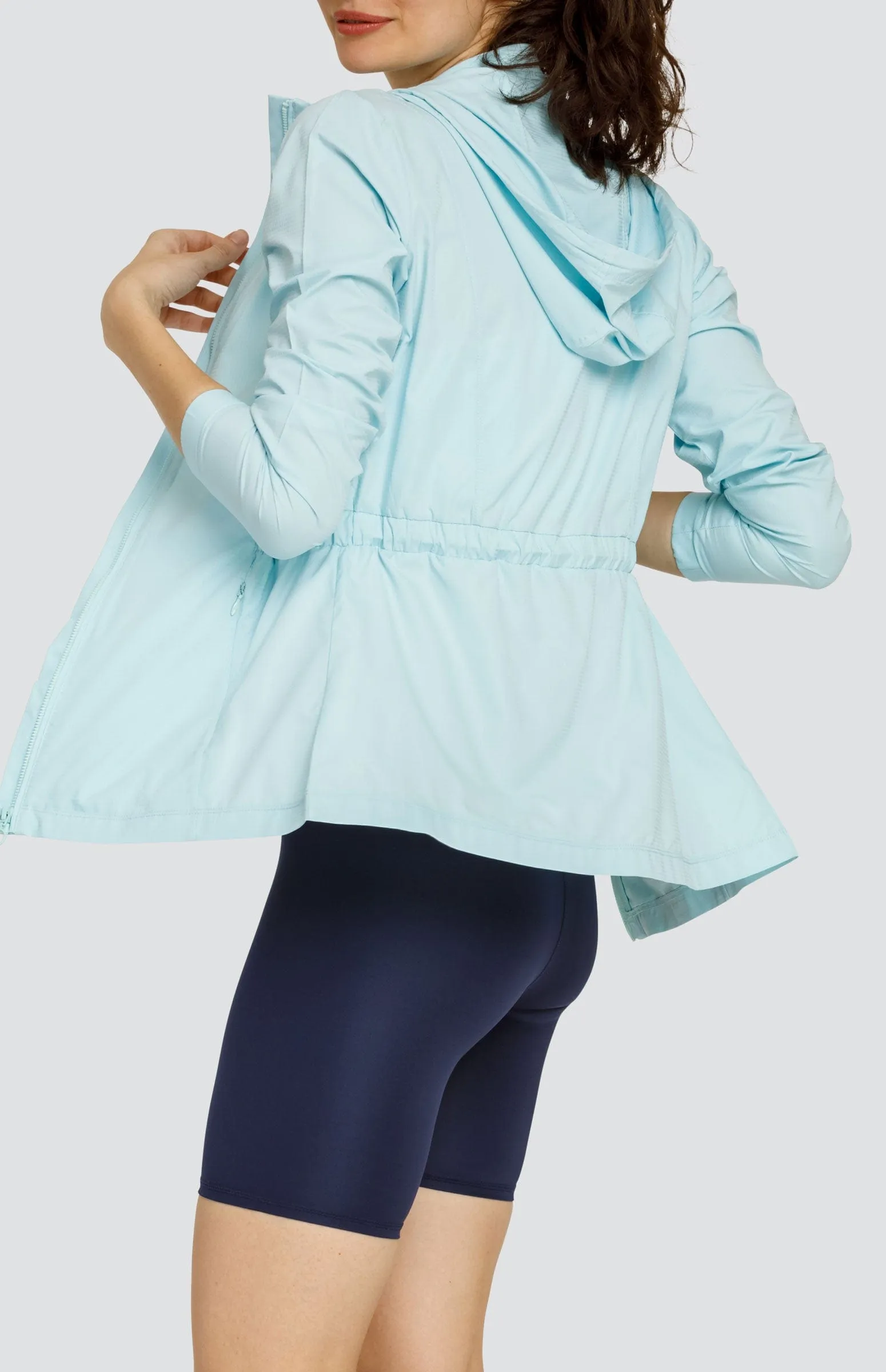 Women Tail Activewear Nola Water Resistant Jacket - Blue Glow