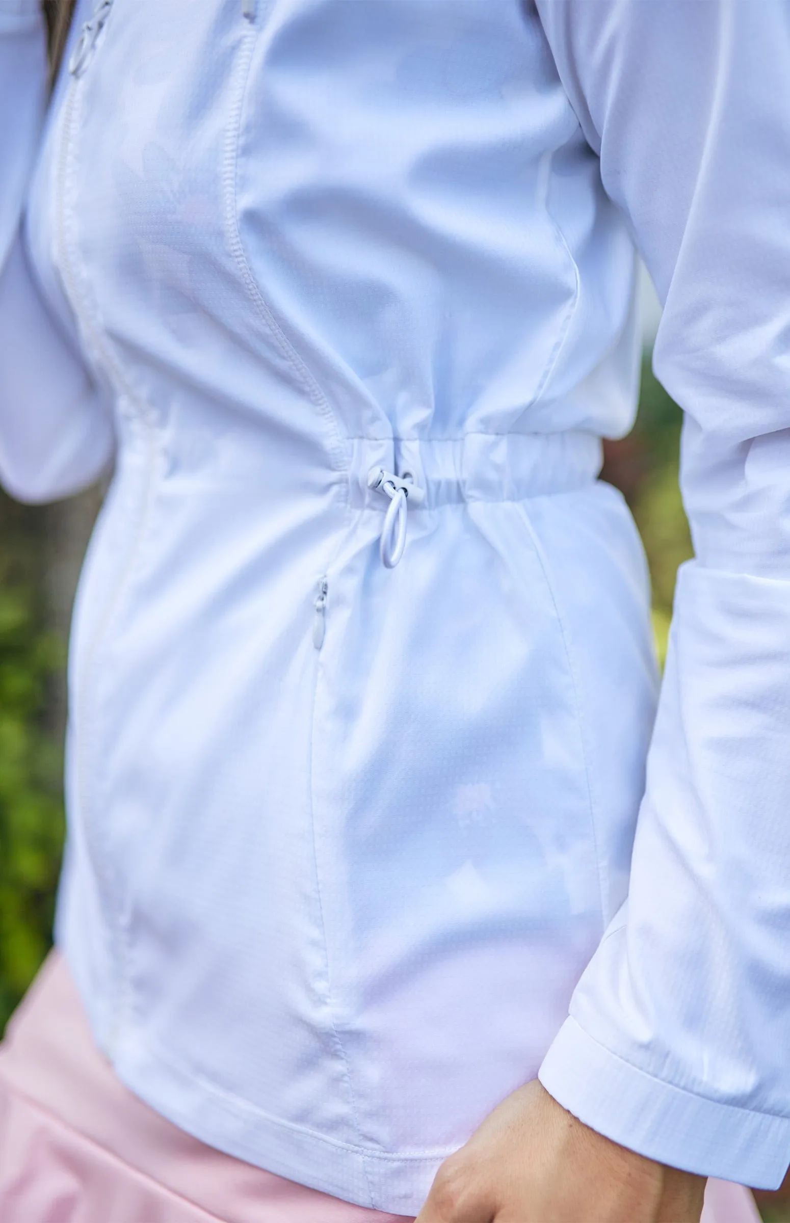 Women Tail Activewear Nola Water Resistant Jacket - Chalk White