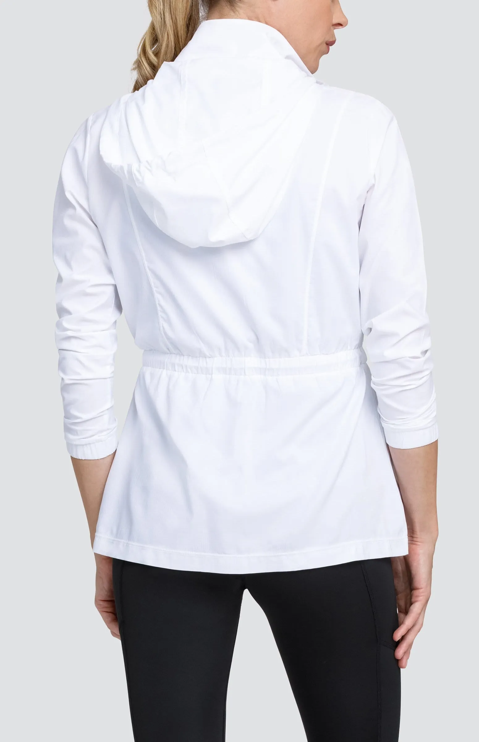Women Tail Activewear Nola Water Resistant Jacket - Chalk White