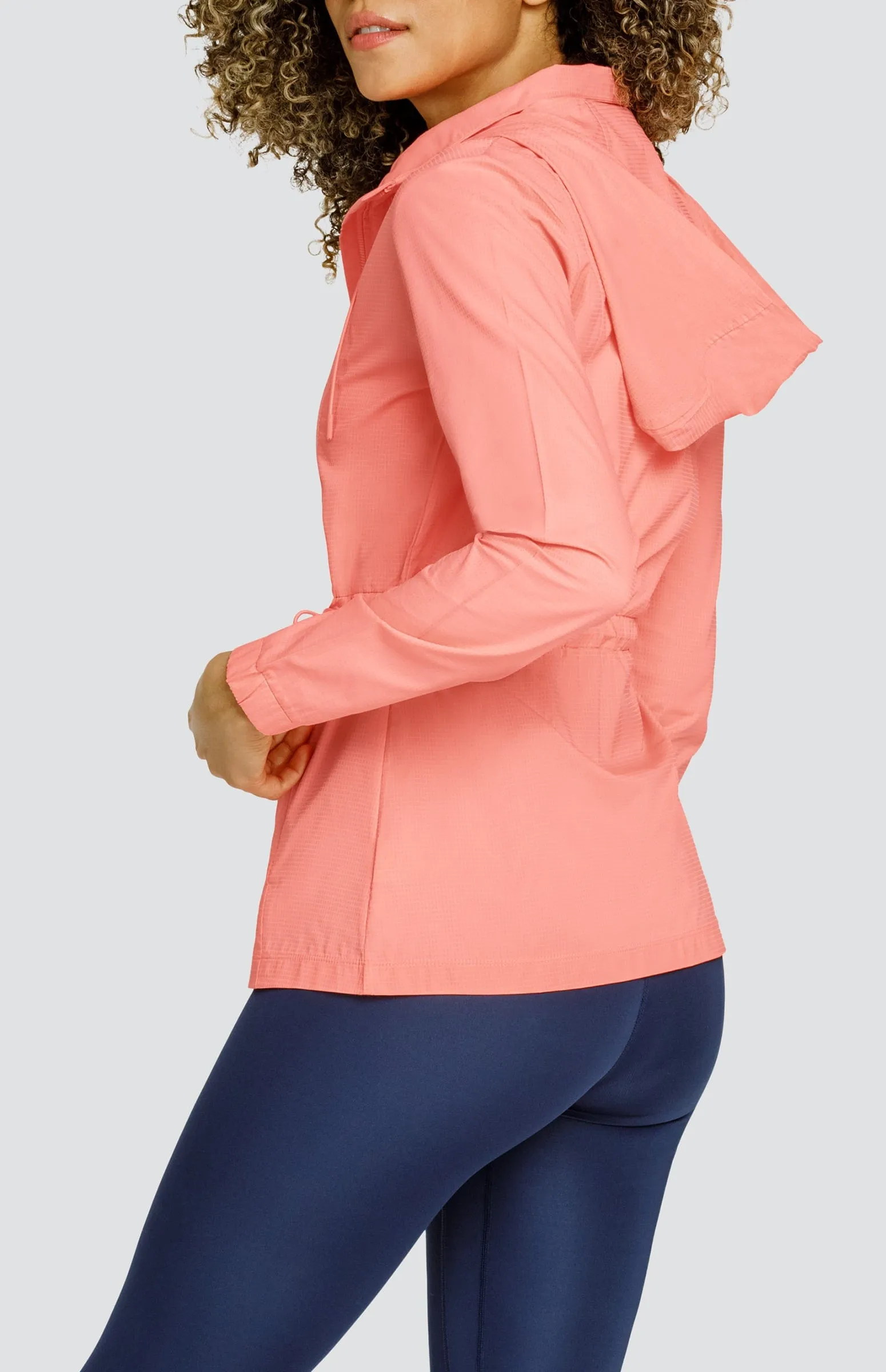 Women Tail Activewear Nola Water Resistant Jacket - Melon Punch