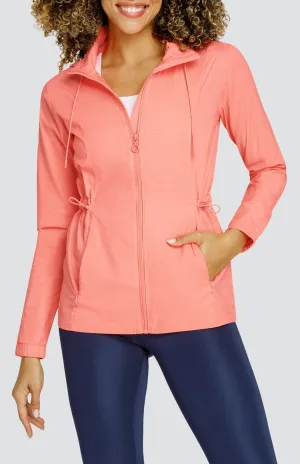 Women Tail Activewear Nola Water Resistant Jacket - Melon Punch