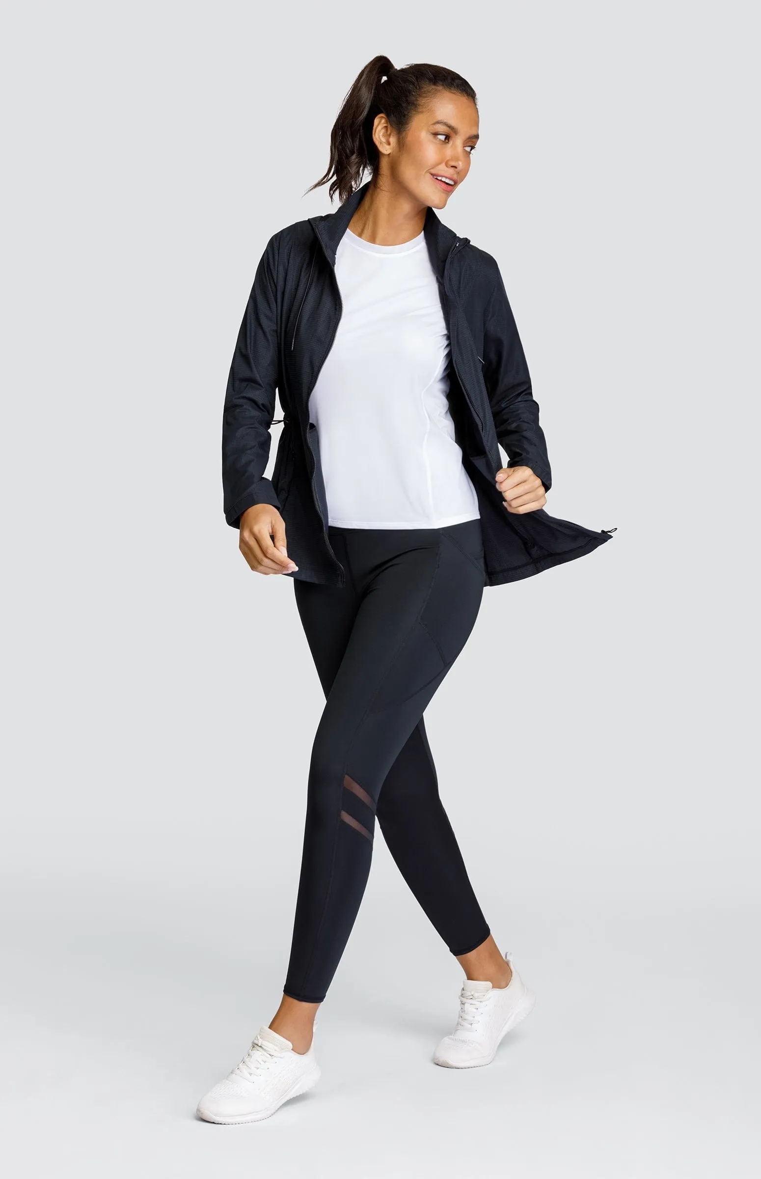 Women Tail Activewear Nola Water Resistant Jacket - Onyx Black
