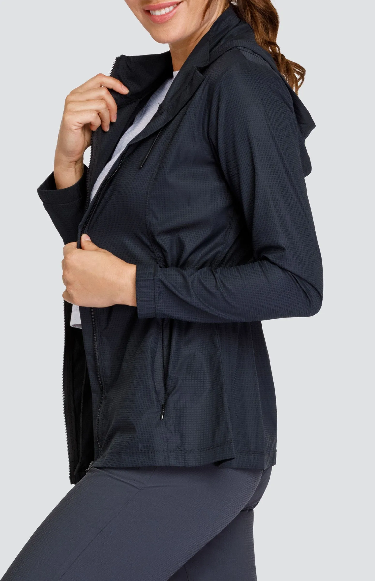 Women Tail Activewear Nola Water Resistant Jacket - Onyx Black