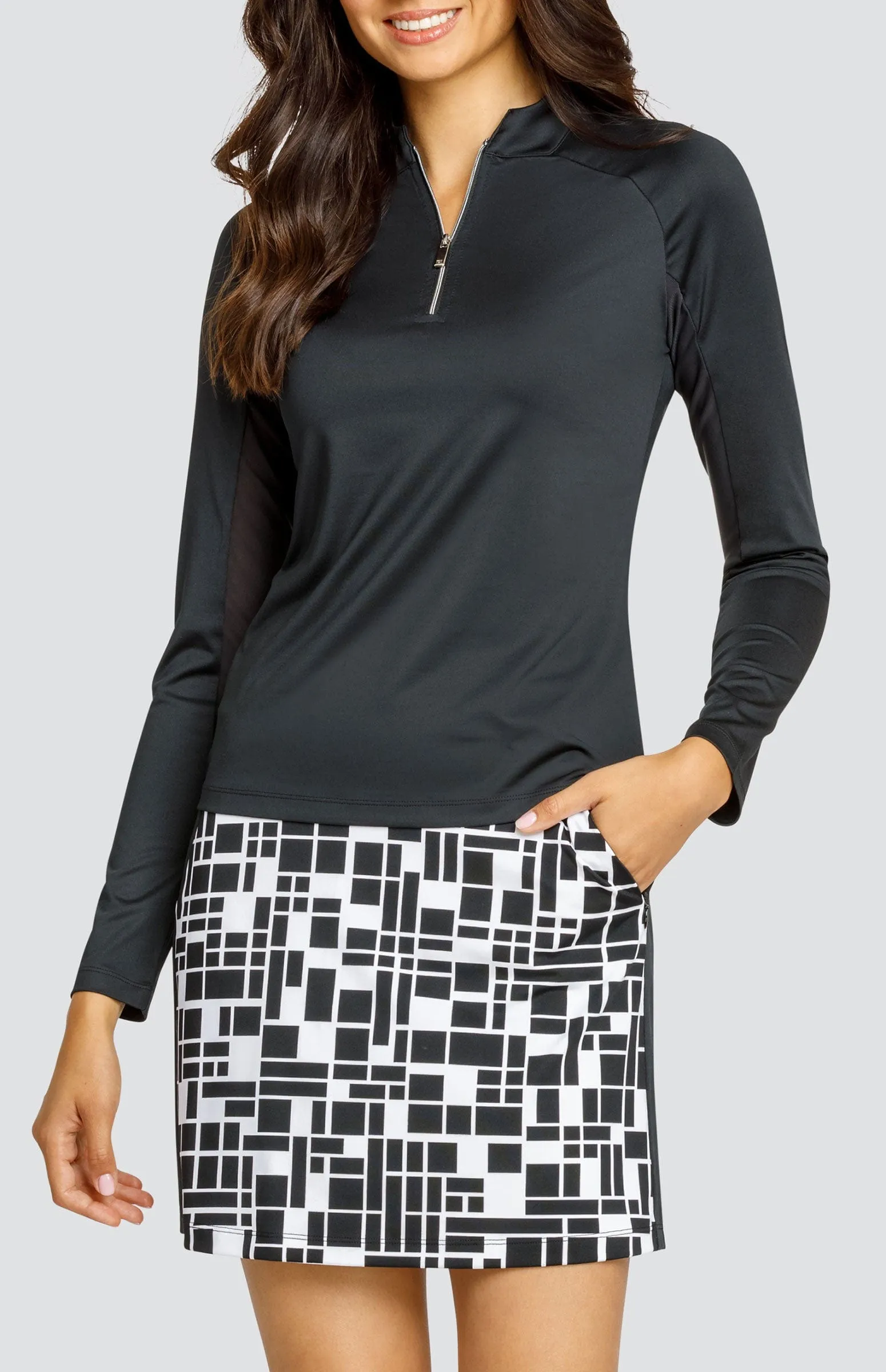 Women Tail Activewear Nori Top - Onyx Black