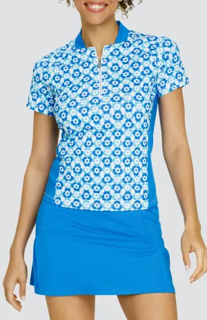 Women Tail Activewear Oaklynn Top - Dotted Blooms