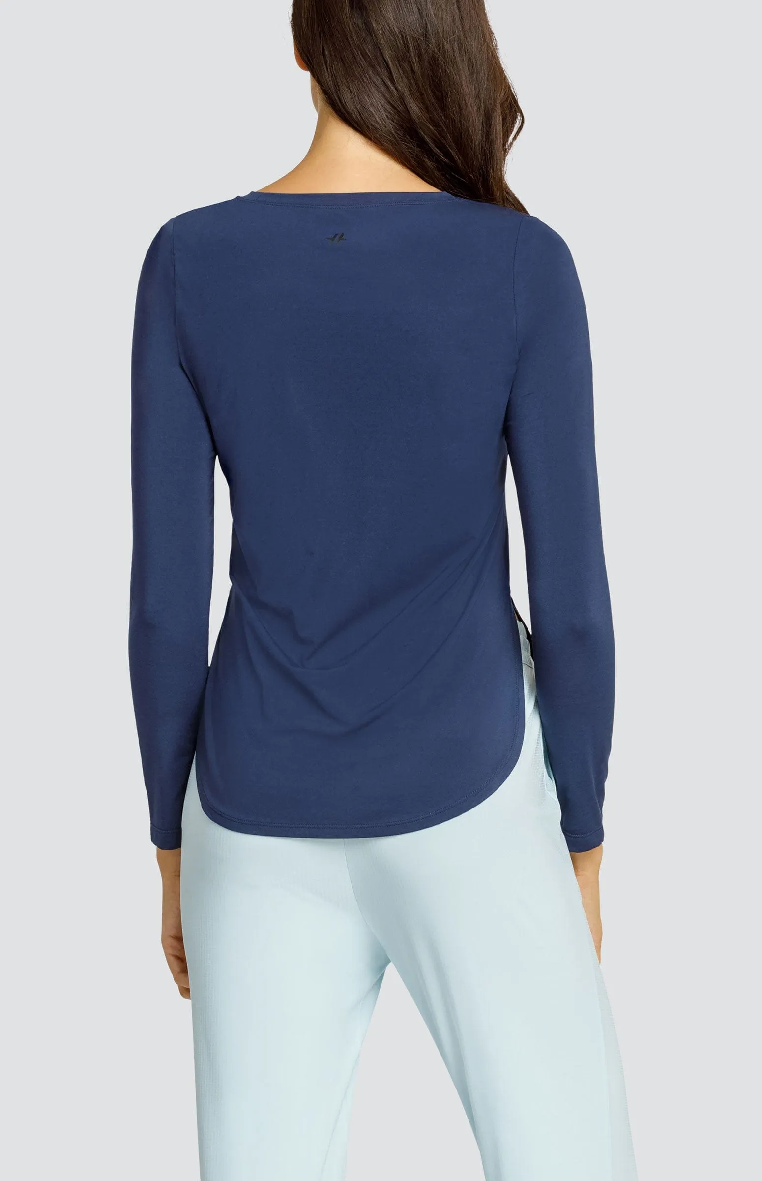Women Tail Activewear Panem Top - Navy Blue