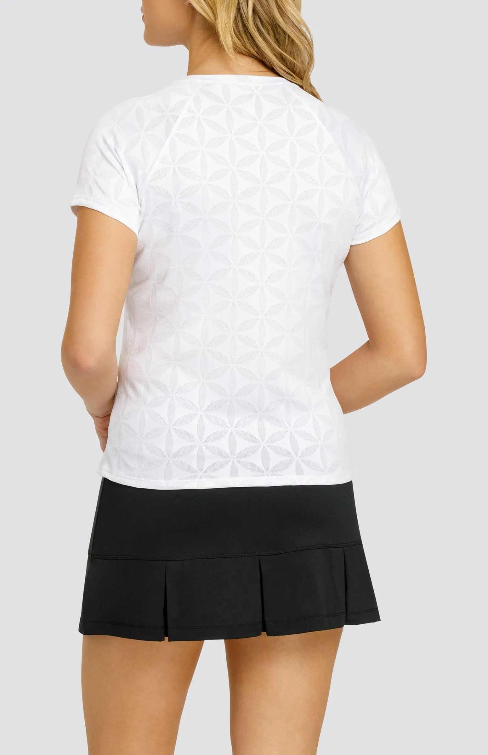 Women Tail Activewear Pema Top - Swivel Jacquard