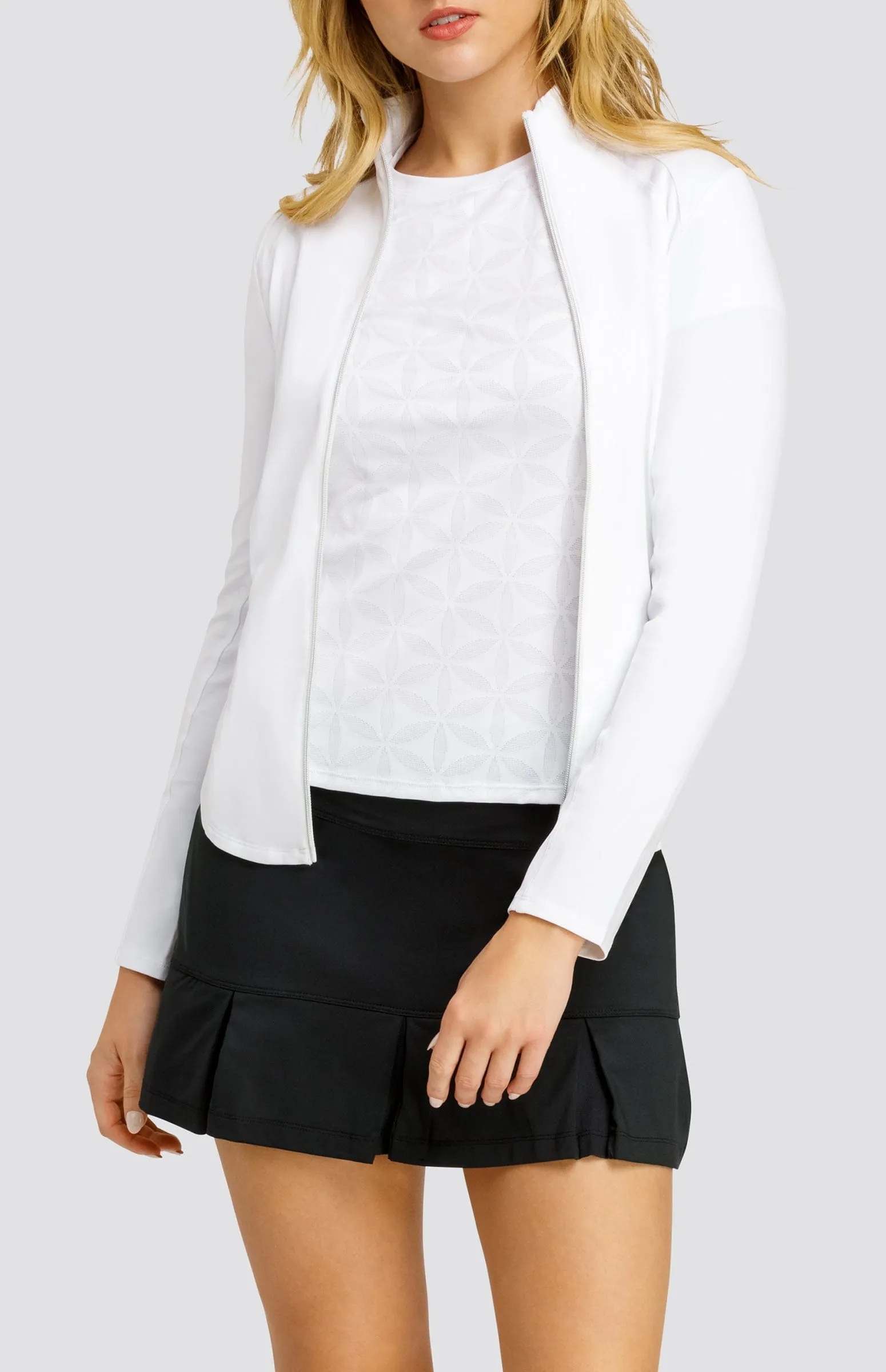 Women Tail Activewear Pema Top - Swivel Jacquard