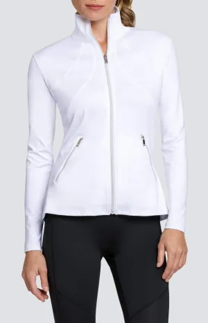 Women Tail Activewear Rachel Jacket - Chalk White