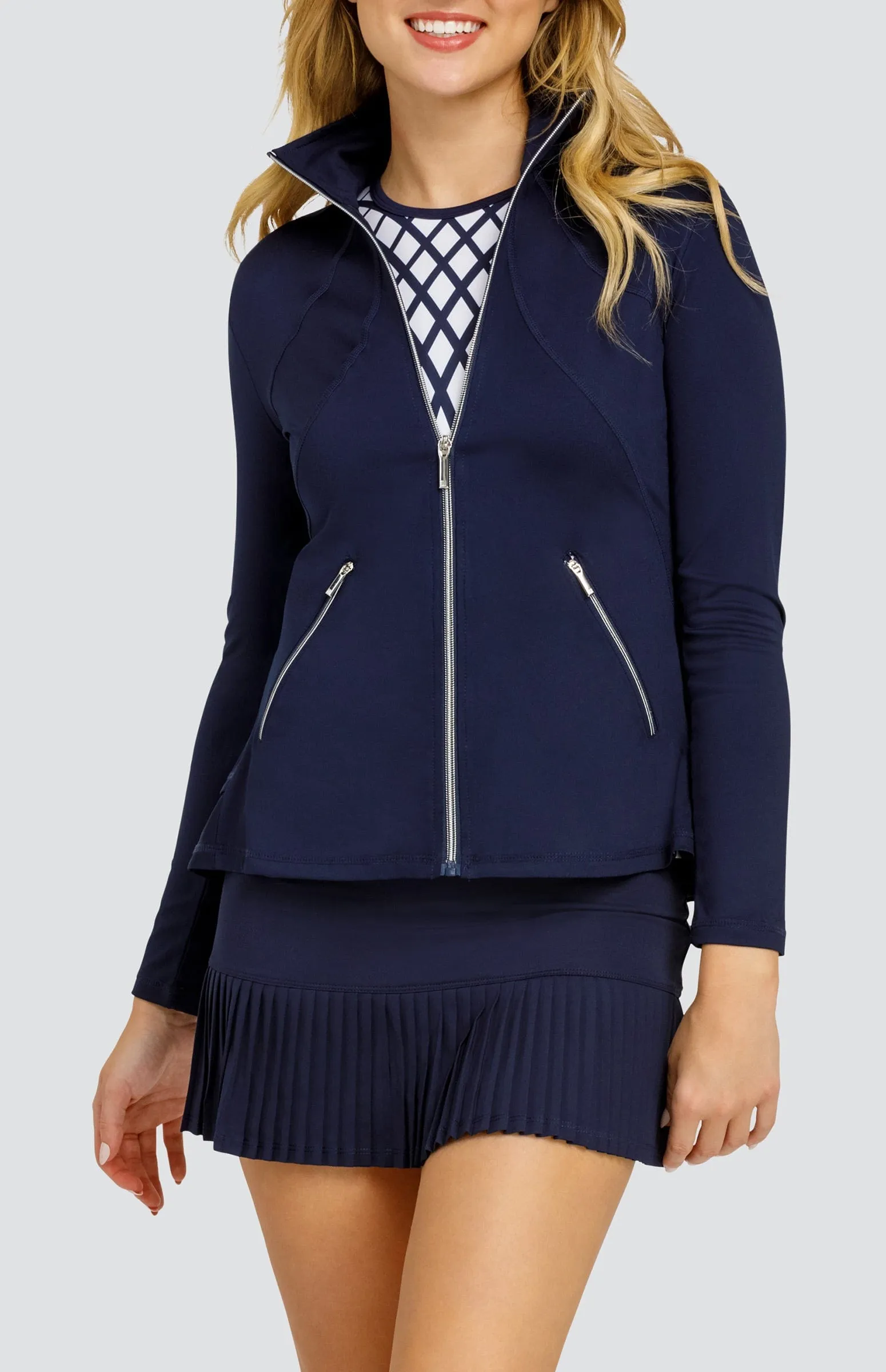 Women Tail Activewear Rachel Jacket - Navy Blue