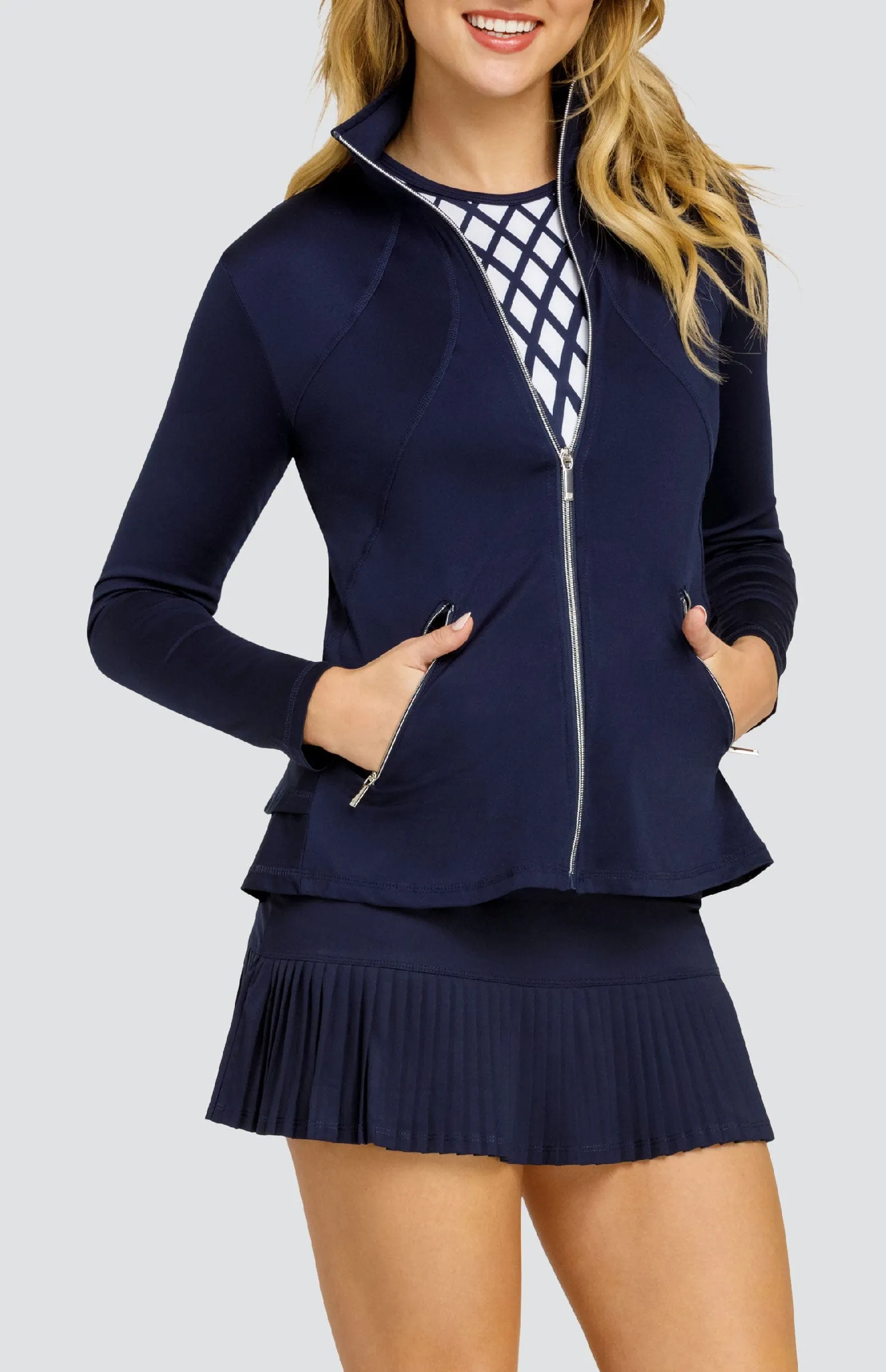 Women Tail Activewear Rachel Jacket - Navy Blue
