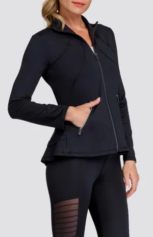 Women Tail Activewear Rachel Jacket - Onyx Black