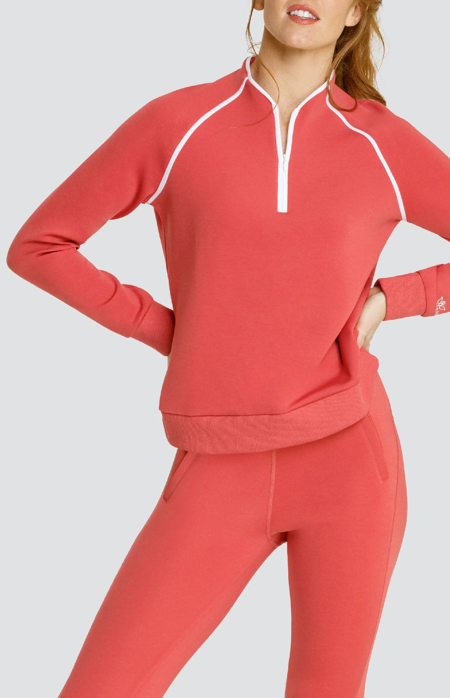 Women Tail Activewear Regent Top - Cherry Rose