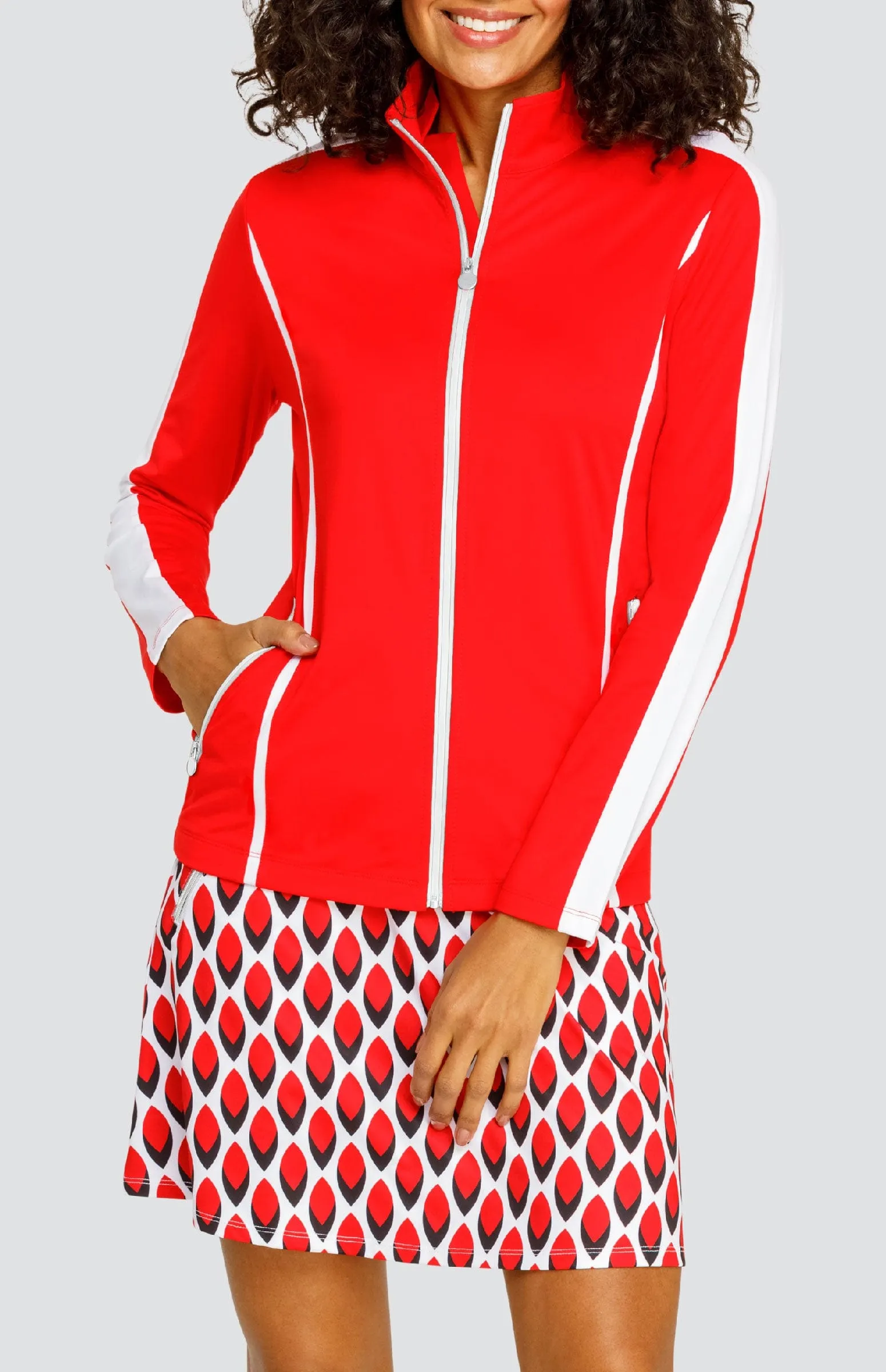 Women Tail Activewear Reilly Jacket - Cardinal