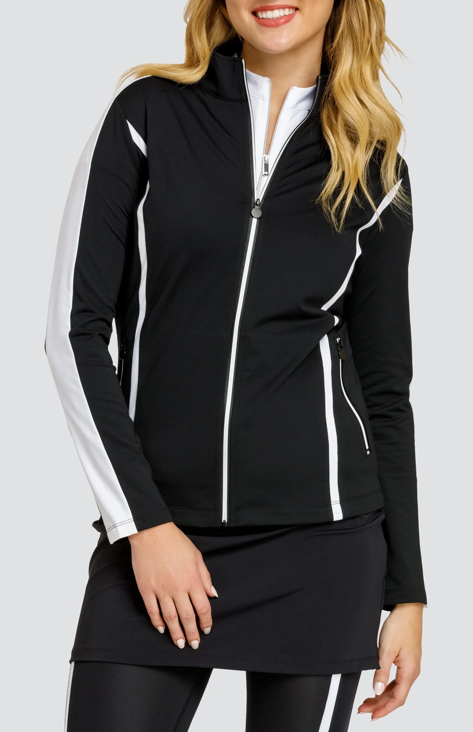 Women Tail Activewear Reilly Jacket - Onyx Black