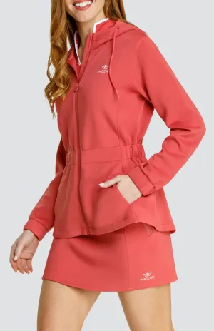 Women Tail Activewear Robyn Hooded Jacket - Cherry Rose