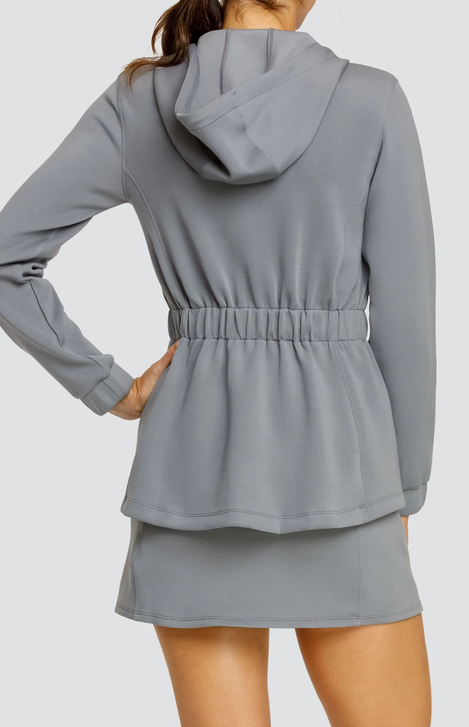 Women Tail Activewear Robyn Hooded Jacket - Cool Mist