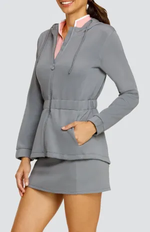 Women Tail Activewear Robyn Hooded Jacket - Cool Mist