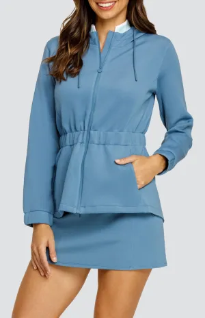 Women Tail Activewear Robyn Hooded Jacket - Copen Blue