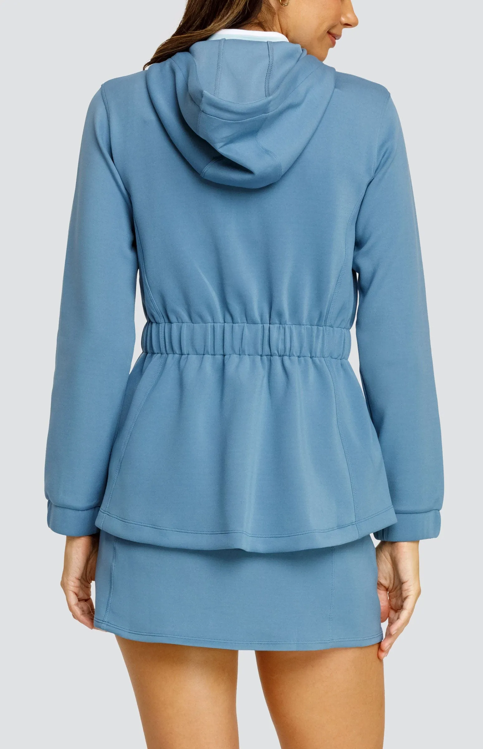 Women Tail Activewear Robyn Hooded Jacket - Copen Blue