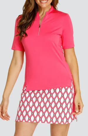 Women Tail Activewear Saanvi Top - Power Pink
