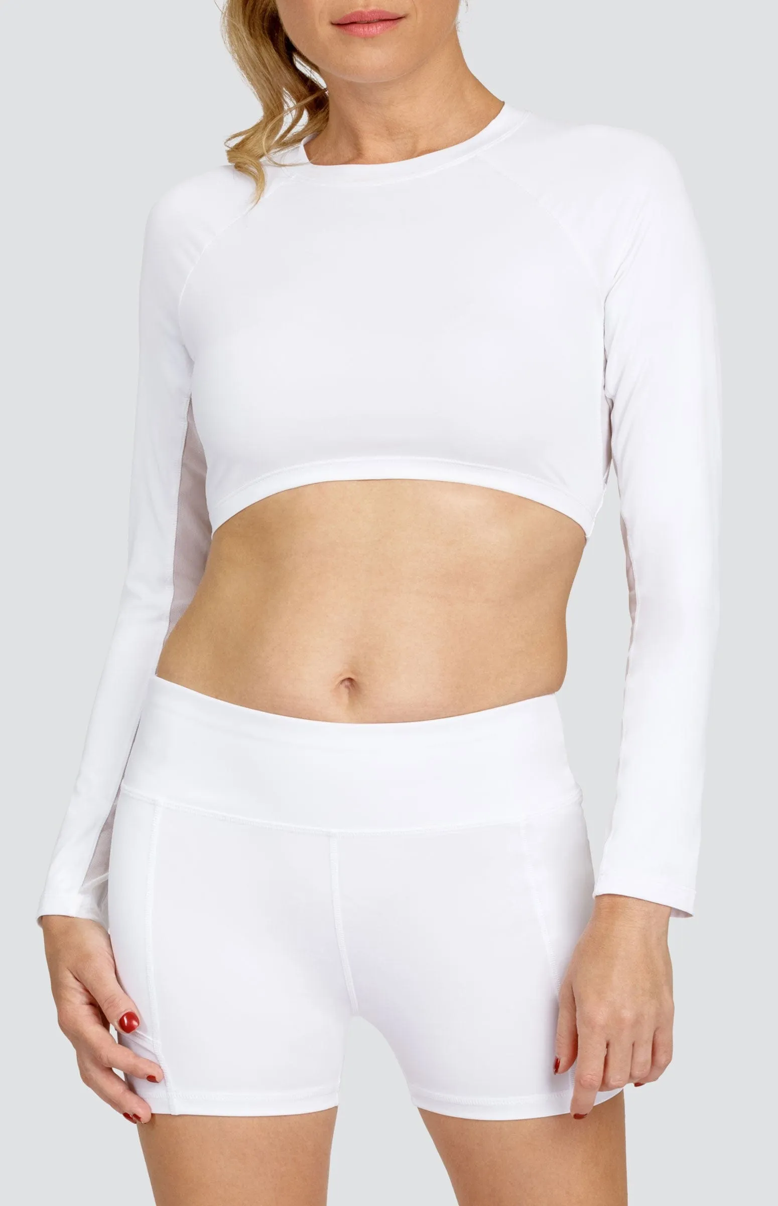 Women Tail Activewear Sasha Layering Top - Chalk White